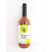 Pain is Good - Zesty Garlic - Bold & Spicy Bloody Mary Mix- Made in USA - Craft Cocktail Mixers- Non Alcoholic - 32 oz Bottle