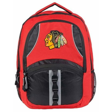 - NHL Chicago Blackhawks “Captain” 18.5”H x 8”L x 13”W Backpack