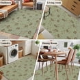 thumbnail image 5 of Area Rug for Living Room, Sage Green Floral Non-Slip Indoor Large Carpet for Bedroom/Dining Room, Vintage Spring Botanical Flowers Washable Low-Profile Rectangle Floor Mat Runner Rugs - 2.7 x 5 Ft, 5 of 8