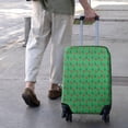 thumbnail image 3 of Green Bigfoot and Campfire Pattern Luggage Cover Fashion Suitcase Cover Baggage Covers Fit 25-28 Inch Luggage (Go Travel), 3 of 5
