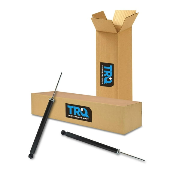 TRQ Rear Shock Absorber Driver Passenger Side Pair 2pc for Volvo S40 V50 C30 SBA60453