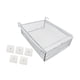 thumbnail image 1 of Estante de almacenamiento debajo del gabinete, debajo de la mesa, caja colgante debajo del escritorio para oficina Blanco, 1 of 9