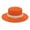 Orange, variant on Hot Sales Under $5 Hot Pink Cowboy Panama Hat GIJNRIUIUA Adults Unisex Retro Western Cowboy Riding Hat Leather Belt Pearl Wide Cap Hat Beret Hat
