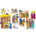 thumbnail image 1 of Little Folk Visuals Beginners Bible: Baby Jesus Precut Flannel/Felt Board Figures, 16 Pieces Set, 1 of 4