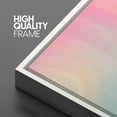 thumbnail image 4 of IDEA4WALL Framed Canvas Print Wall Art Set Rainbow Spectrum Abstract Multicolor Illustrations Fine Art Bohemian Minimalist Colorful Artwork for Living Room, Bedroom, Office - White 16"x24"x2, 4 of 5