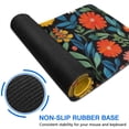 thumbnail image 6 of Long Mouse Pads for Desk,Pioneer Flower Floral Print Pattern Desk Mats on Top Of Desks, Desk Mouse Pad Extra Large with 3mm Non-Slip Base and Stitched Edge for Gaming,Office,Work,Home 31.5"x11.8", 6 of 6