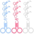 thumbnail image 1 of 12pcs Contacts Lens Tweezers Portable Lenses Clips Lenses Remover Contacts Lens Remover Tool, 1 of 8
