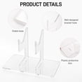 thumbnail image 4 of Universal Controller Holder for Xbox/PS5/PS4/Switch/Steam Controller, Transparent Gamepad Display Stand-1-tier, 4 of 7