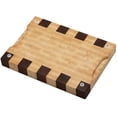 thumbnail image 4 of Piano Cutting Board Maple & Walnut Wood End Grain Handmade, 4 of 7
