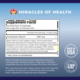 thumbnail image 6 of Miracles of Health Pura Site | Intestinal Health Formula - 180 Capsules | Diatomaceous Earth, Black Walnut Hull, Wormwood, Clove, Ginger, Turmeric and More - Natural Herbal Supplement, 6 of 8