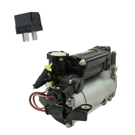 Air Ride Suspension Compressor Pump with Relay for MB W211 W211 W220 New PAA27538