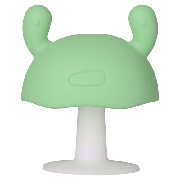 Mordedor para bebé con forma de seta, juguete para la dentición del bebé, suministros para bebés, mordedor para bebé, instalación sin esfuerzo