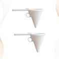 thumbnail image 1 of HEALEEP 2pcs Chocolate Cream Funnel Hand-Held Pour Icing Candy Transferring Tools Pastry Mold Dispenser Funnel, 1 of 4