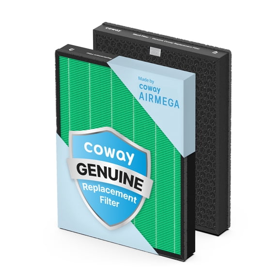 Coway Airmega 400/400S Air Purifier Genuine Replacement Filter Set, HEPA and Active Carbon Filter, 1-Year Supply