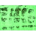 thumbnail image 1 of Ahgly Company Indoor Rectangle Abstract Green Modern Area Rugs, 7' x 9', 1 of 4