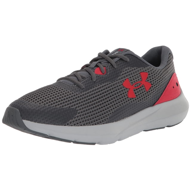 Zapatos Under Armour Surge 3 para hombre Pitch Gris/Red Talla 11US
