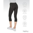 thumbnail image 6 of Women's MeMoi MQ-055 Real Denim Capri (Black M/L), 6 of 7