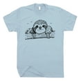 thumbnail image 2 of Funny Sloth T Shirt Tree Frog Toad Shirts Cute Vintage Animal Graphic Tee for Women Men Cool Lazy Retro Live Slow Unique Tee, 2 of 4