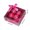 thumbnail image 3 of EGNMCR Valentine Day Decorations, Valentine Day Ornaments Simulation Rose Soap Flower Gift Box Practical Event Gifts Christmas Gift Wedding Accompaniment Gift Valentines Day Giftbox, 3 of 6