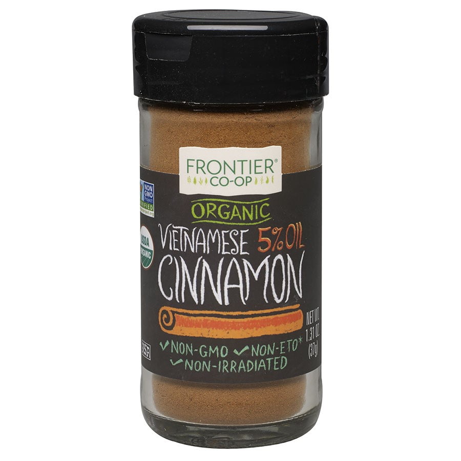 Frontier Co-op Organic Vietnamese Cinnamon, Ground, 1.31 Oz