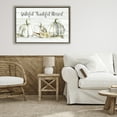 thumbnail image 2 of Stupell Industries Grateful Thankful Blessed Pumpkins Brown Framed Floater Canvas Wall Art, design by Carol Robinson, 21 x 31, 2 of 9