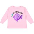 thumbnail image 3 of Inktastic Cutest Catch Cute Purple Fish Boys or Girls Long Sleeve Toddler T-Shirt, 3 of 5