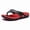 Red, variant on Massage Flip Flops for Men Summer Breathable Beach Shoes Sandals Men Luxury Flip Flops Breathable Plus Big Size Men Slippers 46