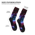 thumbnail image 3 of Vsdgher v Unisex Crew Socks Lightweight Breathable Ventilation Ankle Socks, Mid-calf socks for Daily, 3 of 7
