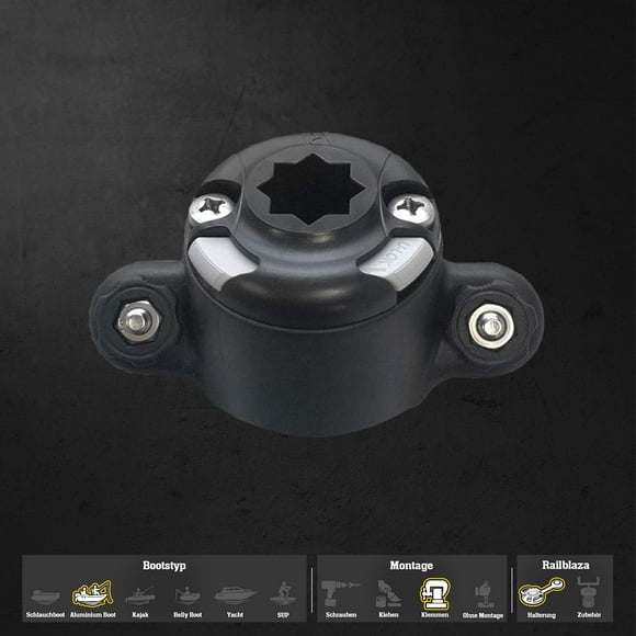 Soporte RAILBLAZA TracLoader 45 StarPort para barcos de pesca