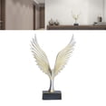 thumbnail image 4 of Resin Nordic Wing Statue, Unique Abstract Design, Home Decor For Living Room, Study, Bedroom, Library, Cafe, Desk, Perfect Gift For Birthdays, Weddings, Christmas, 4 of 8