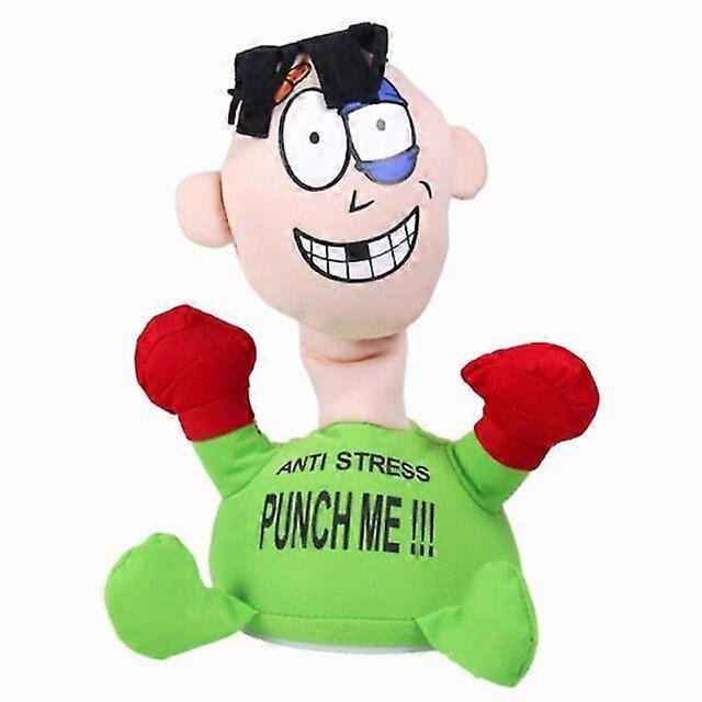 Punch Relax Pressure Anti-stress Toy Stuffed Pillows Doll Screaming Beaten Decompression Toys Gift