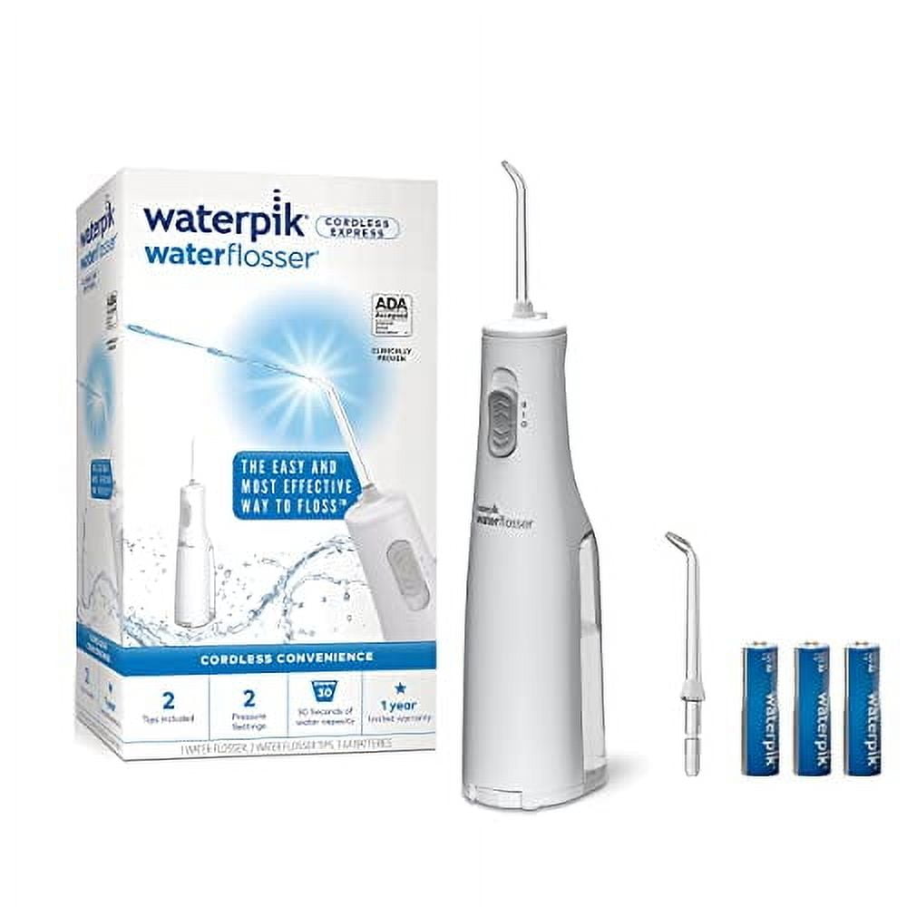 Waterpik ウォーターピック・ウルトラ プラス & コードレス2台セット White Waterpik™ Ultra Plus and Cordless Express Combo