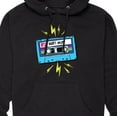 thumbnail image 3 of MTV - MTV Logo - Men's Pullover Hooded Fleece Sweatshirt, 3 of 5