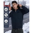 thumbnail image 2 of Pioneer Camp Men's Full Zip Sherpa Lined Jacket with 3 Pockets, 2 of 6