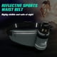 thumbnail image 5 of Paquete de cintura Bolsa de cinturón de hidratación para deportes al aire libre con soporte para botella de agua para trotar Correr Senderismo Camping Ciclismo Caminar, 5 of 7