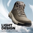 thumbnail image 3 of Botas de senderismo NORTIV 8 NMUMHB2505 impermeables para hombre, talla 7.5, color oliva, 3 of 8