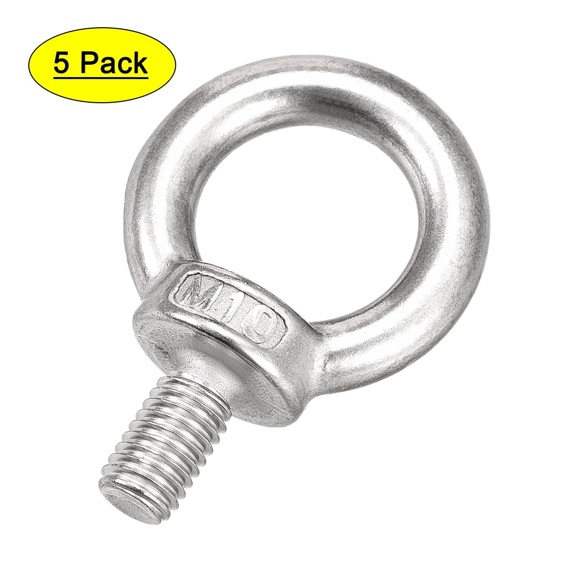 M3 M4 M5 M6 M8 M10 Lifting Eye Nuts And Eye Bolts Stainless Steel Ring Eyebolt Ring Nut Nuts-M10-1pcs