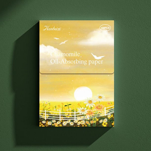 Unids/caja de papel secante de aceite para la cara Tan Jianjun unisex
