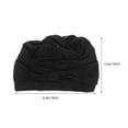 thumbnail image 2 of unbranded  2 Pcs Pool Hat Women Womens Swim Cap Swimming for Long Hair Miss Women's Black, 2 of 8