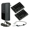 thumbnail image 1 of Nikon S230 High Capacity Batteries (2 Units) + AC/DC Travel Charger + Krusell Multidapt Neck Strap (Black Finish), 1 of 1