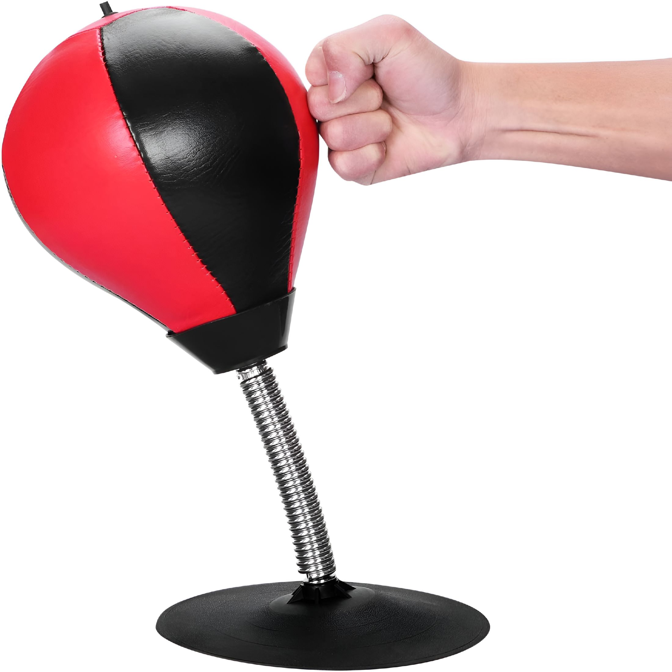 BESTSKY 2026 New Heavy Duty Desktop Punching Speed Bags, Black for Boxing, Mma, Fitness, Gym, Home Workout