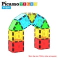 thumbnail image 4 of Juego de bloques de construcción magnéticos PicassoTiles, 12 piezas, para niños mayores de 3 años, 4 of 8