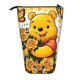 thumbnail image 1 of Estuche para lápices de Winnie The Pooh, bonito estuche para lápices de pie con dibujos animados, estuche para lápices, estuche para cosméticos, estuche para maquillaje y oficina., 1 of 8