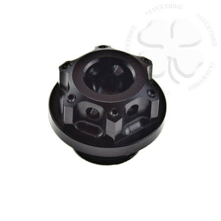 GP Engine Oil Cap Black For Suzuki GSXR 600 750 Seal CNC Aluminum Filler