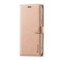 thumbnail image 2 of Funda de cuero con tapa horizontal, mate, con fuerte magnetismo, para iPhone 13 Pro Max, serie Forwenw F1, con soporte, ranuras para tarjetas, billetera y marco de fotos., 2 of 5