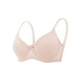 thumbnail image 6 of HSIA Full Coverage Bra for Women Plus Size Bra with Underwire Lightly Lined Smoothing Bra Pink 38DD, 6 of 7