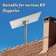 thumbnail image 4 of Adaptador De Tubo Para Antena Parabólica, Soporte De Carga Fuerte, Placa De Montaje Para Antena Satelital De Acero Inoxidable, Fácil Instalación Para Antena Parabólica, 4 of 7