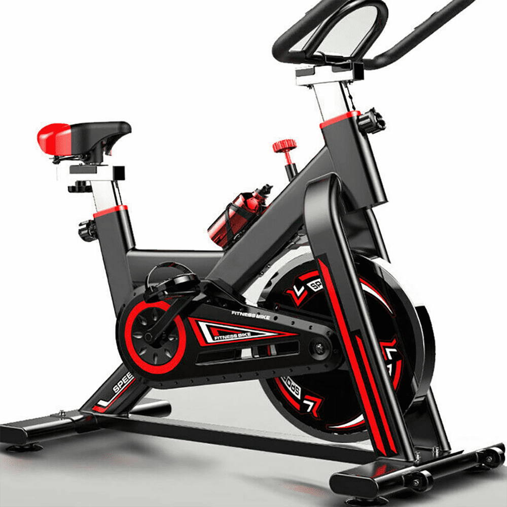 Exercise Bike Fitness Cardio Workout Machine Adjustable Resistance LCD Display A 