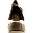thumbnail image 3 of DELICACY CYNDI-91 Women's Hot Fashion Ankle Strap Mary Jane Dress Pumps Shoes, Taupe, 10, 3 of 4