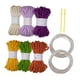 thumbnail image 2 of 6x Hilo de tejer Hilos gruesos Cojín suave Crochet Decoración del hogar Elástico H, 2 of 9